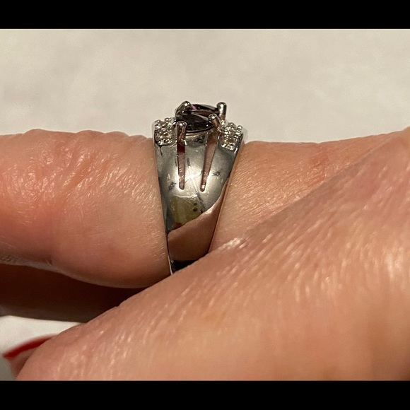 Smokey topaz sparkle galore costume ring - Picture 4 of 4